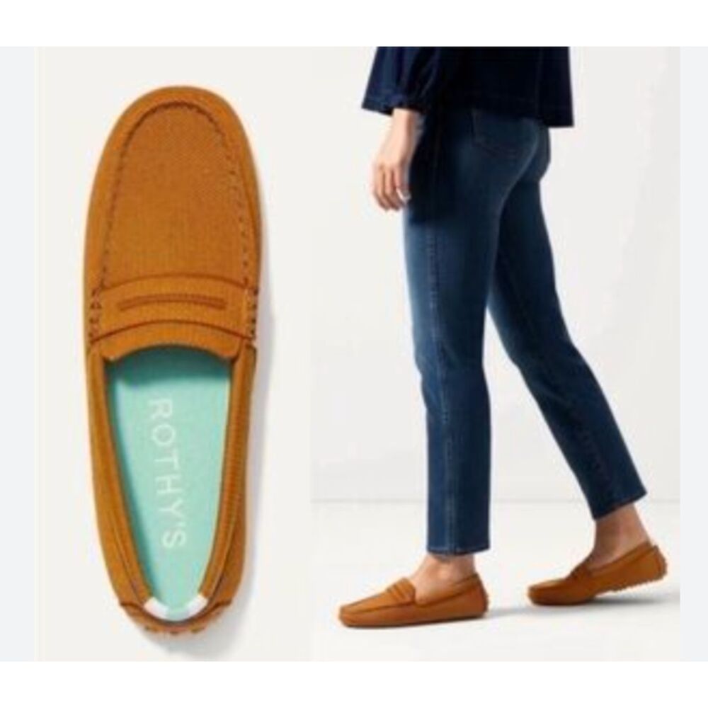 Rothy's Women's Tan Penny Loafers